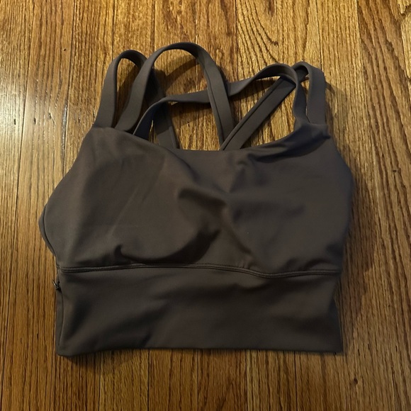 SENITA Sierra Sports Bra in Espresso - Picture 1 of 3